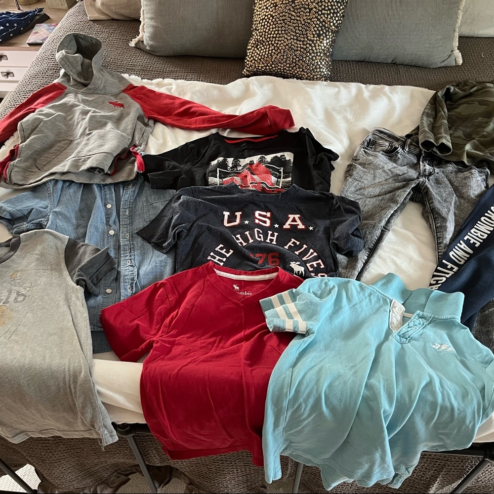 Boys 9/10 Abercrombie, Gap, Crew Cuts lot